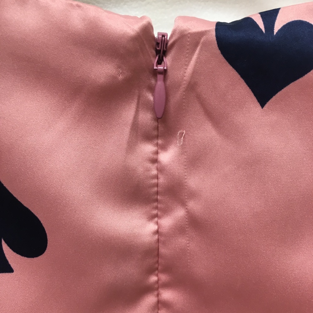 Jack by BB Dakota Pink Spades Print Dress - Picture 9 of 11